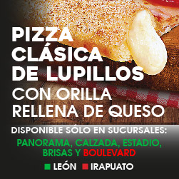 Pizza Clasica Orilla de Queso Clásica Lupillos OQ