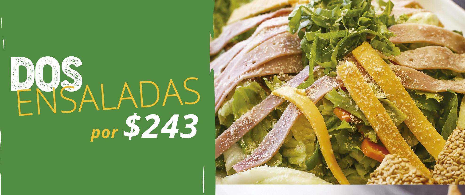 2 Ensaladas por 
