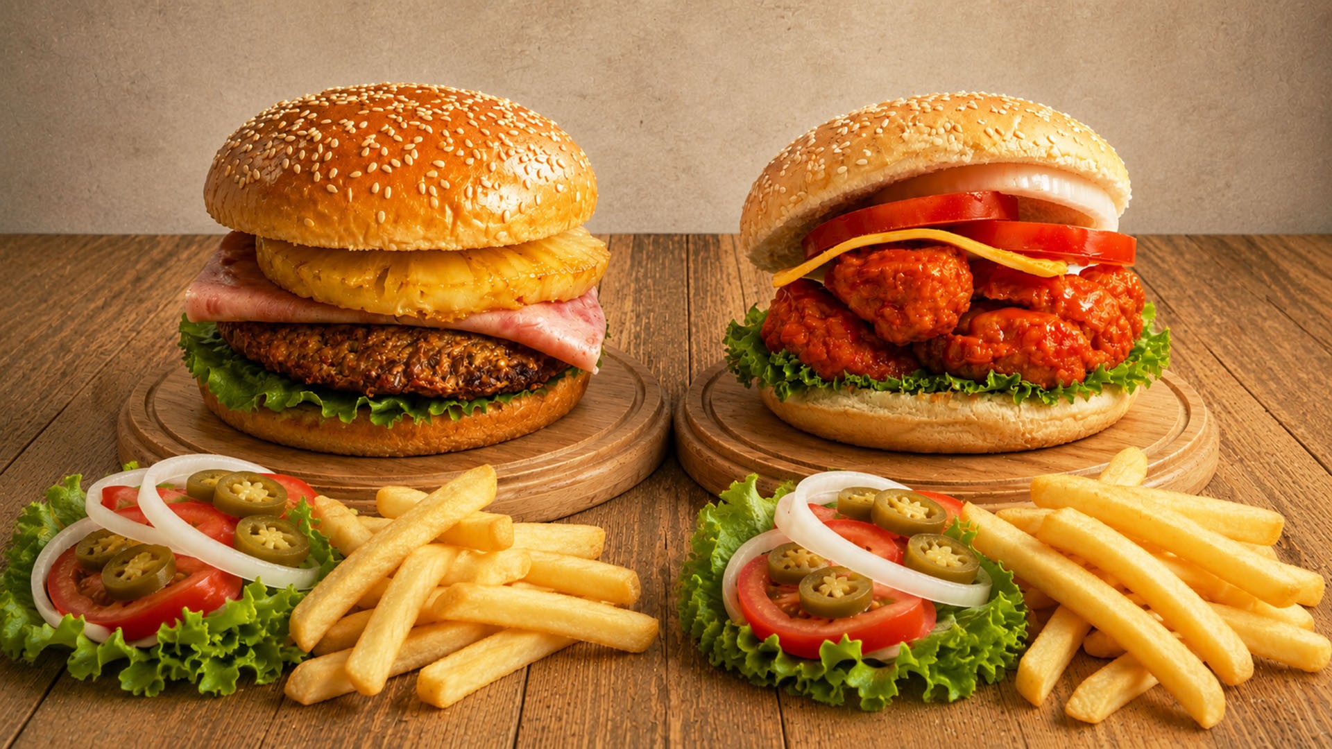 2 HAMBURGUESAS POR SOLO $190
